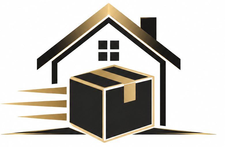 Bespoke Moving Company house-and-box brand mark